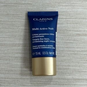 Clarins Multi-Active Nuit Cream 0.5mL / 15mL- SEALED